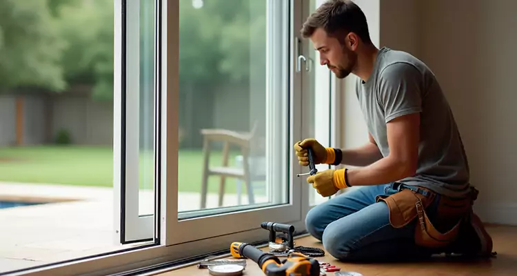 Squeaky Sliding Patio Doors in Hercules, CA