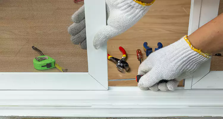 Sliding Glass Door Off Rails Repair in Hercules, CA