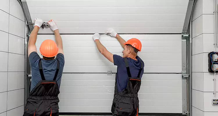 Garage Door Bottom Panel Repair in Hercules, CA
