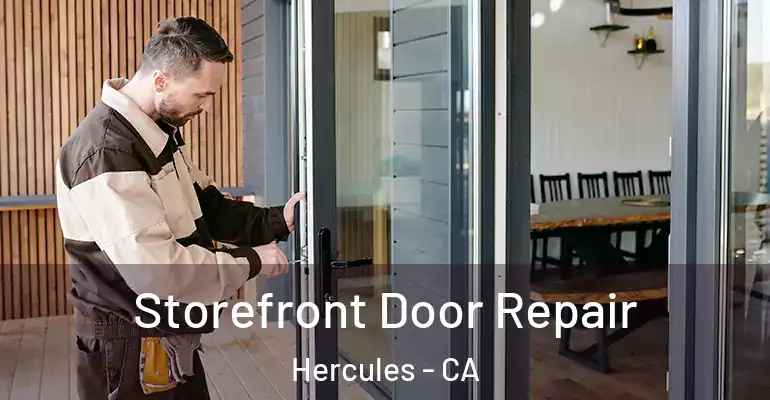  Storefront Door Repair Hercules - CA